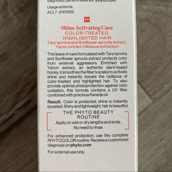 Phyto Color Shine Activating Care Leave-in Treatment - Picture 3 of 3